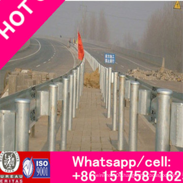 Waveform Low-Cost Highway Road Safety Barrier Lane Barrier Guardrail Accessories for Sale